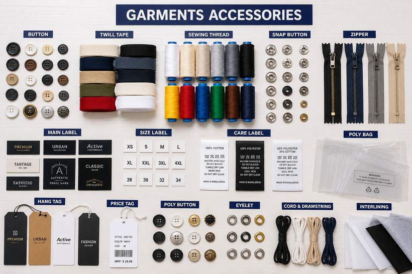RAEM International garments accessories